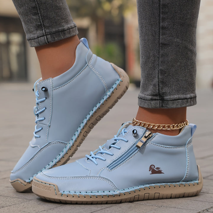 Opal | Wide-Fit Side-Zip Sneakers