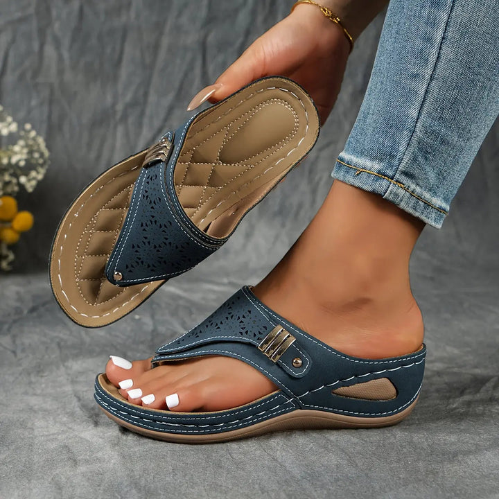 Posy | Elegant Wedge Sandals