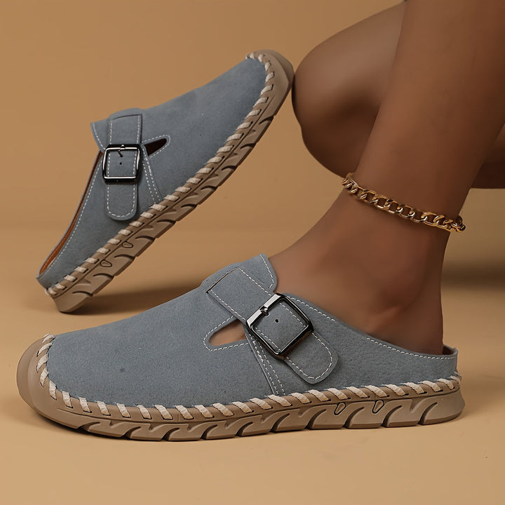 Violet | Buckle Comfort Clogs