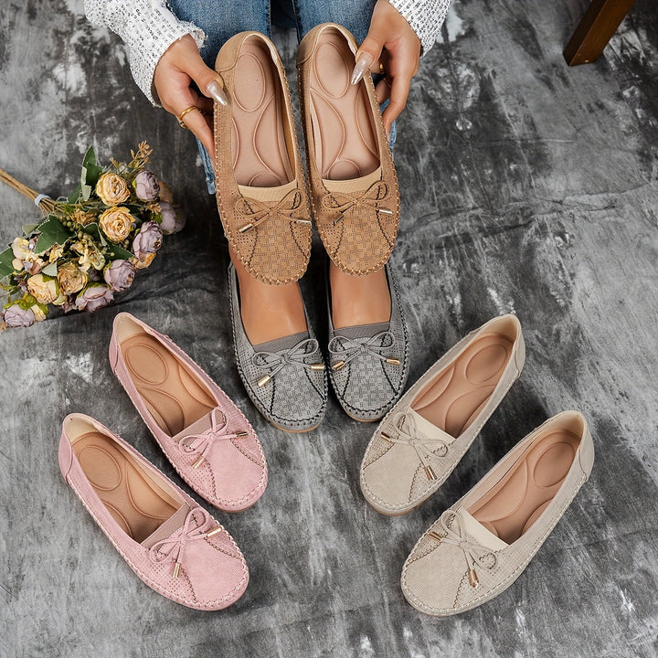 Polly | Soft Suede-Look Loafers