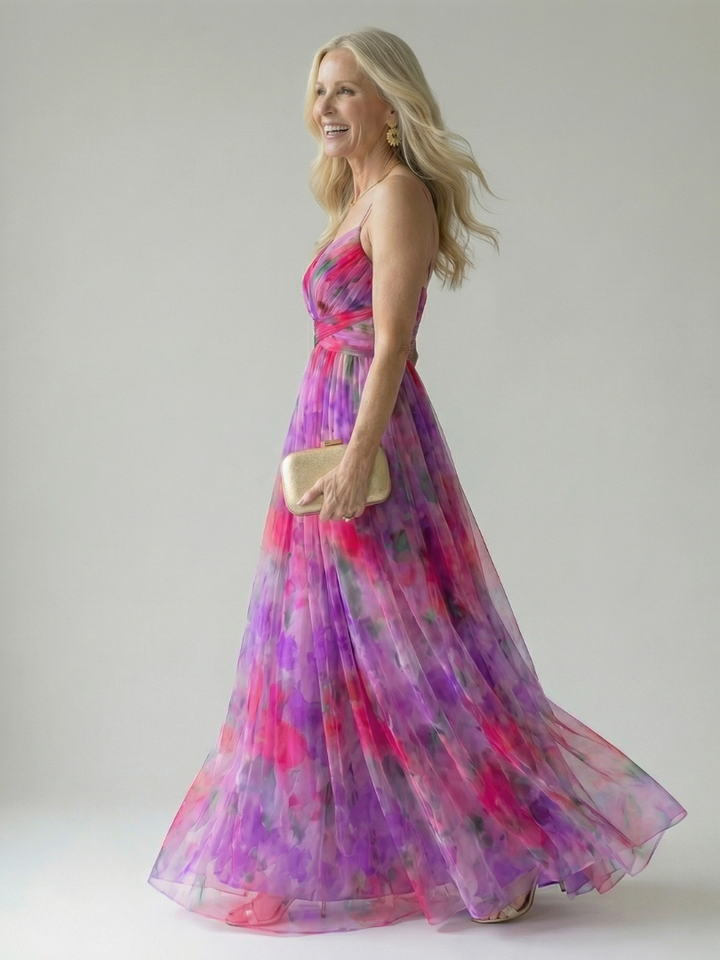 Carys | Soft Wrap Maxi Dress