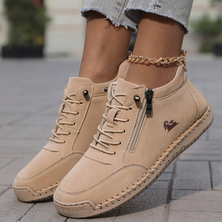 Opal | Wide-Fit Side-Zip Sneakers