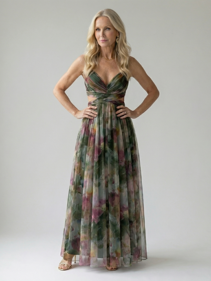 Carys | Soft Wrap Maxi Dress