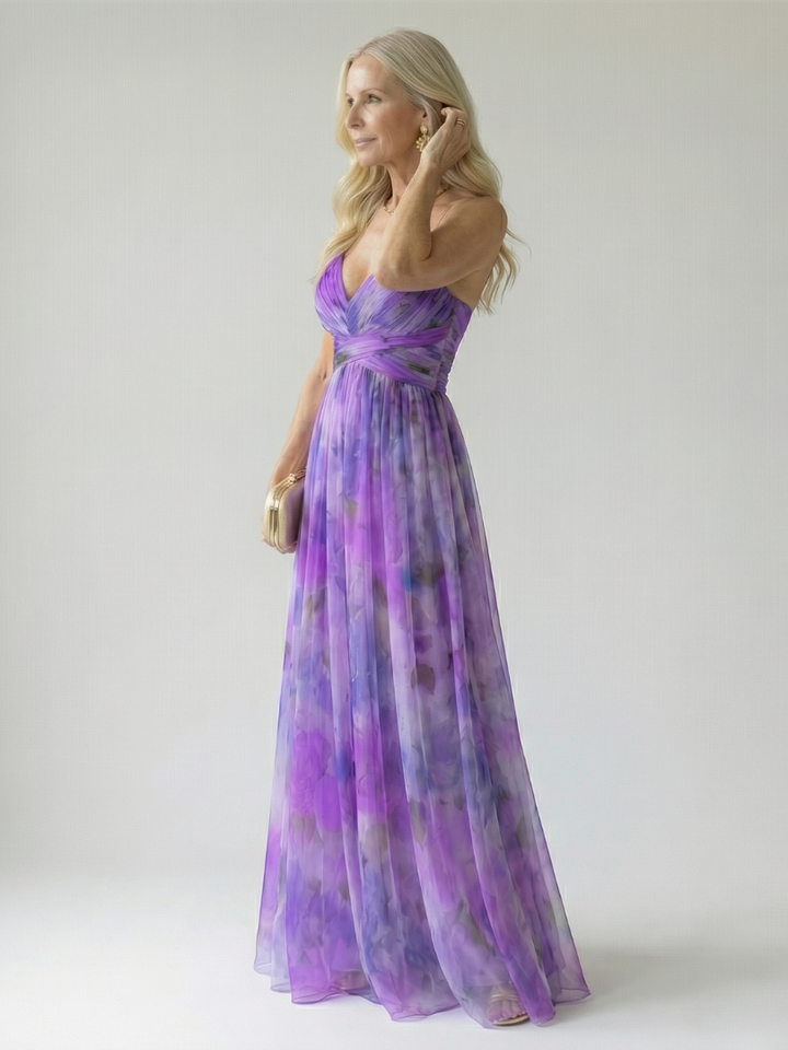 Carys | Soft Wrap Maxi Dress