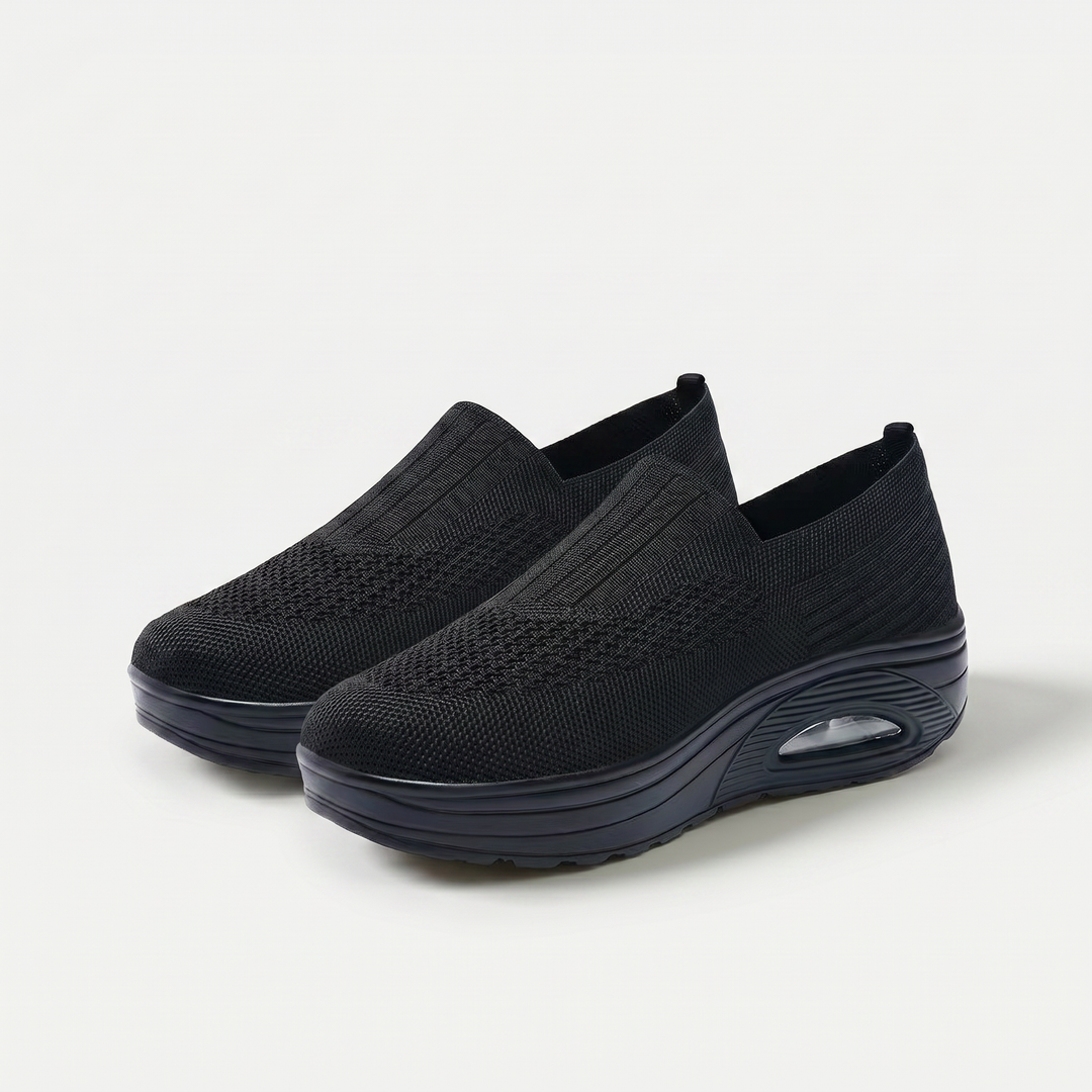 Maisie | Cushioned Knit Slip-On Shoes