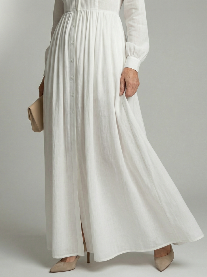Freya | Button-Front Maxi Dress