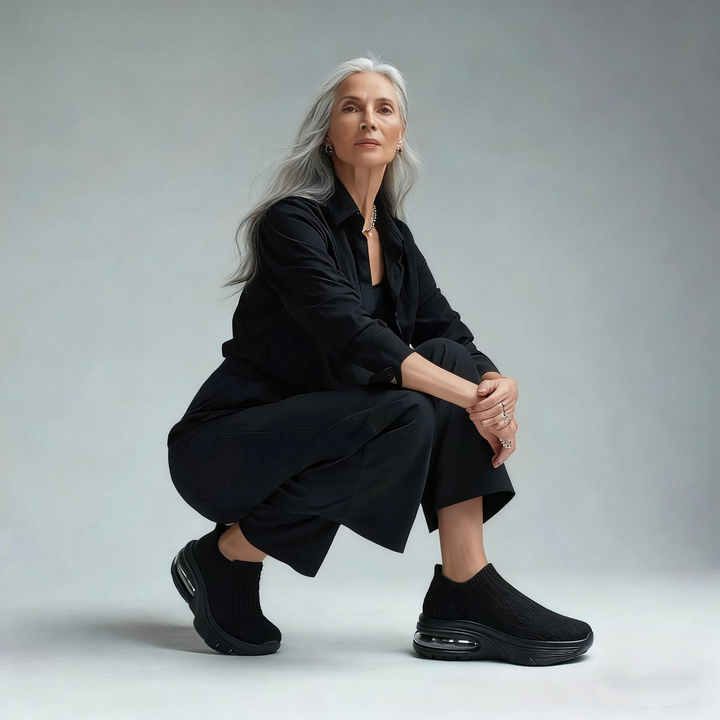 Maisie | Cushioned Knit Slip-On Shoes