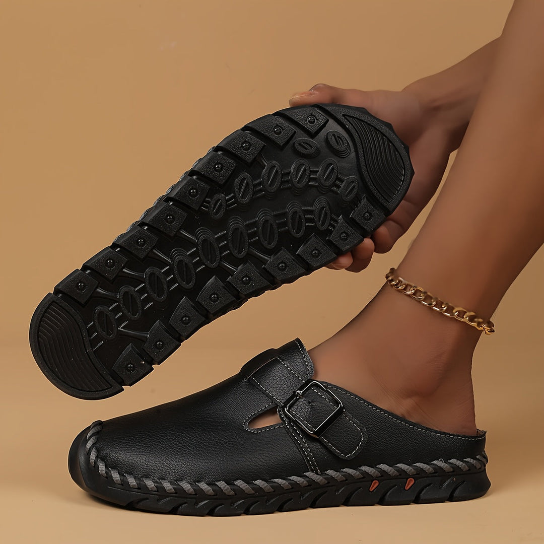 Violet | Buckle Comfort Clogs