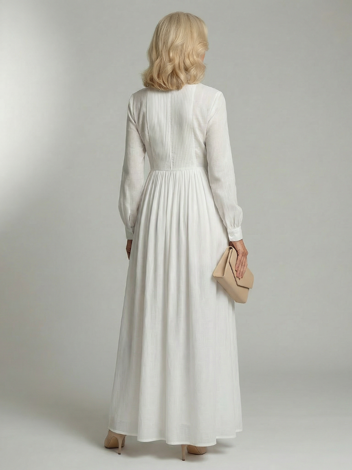 Freya | Button-Front Maxi Dress