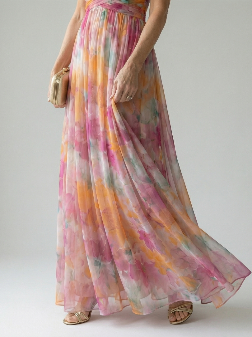 Carys | Soft Wrap Maxi Dress