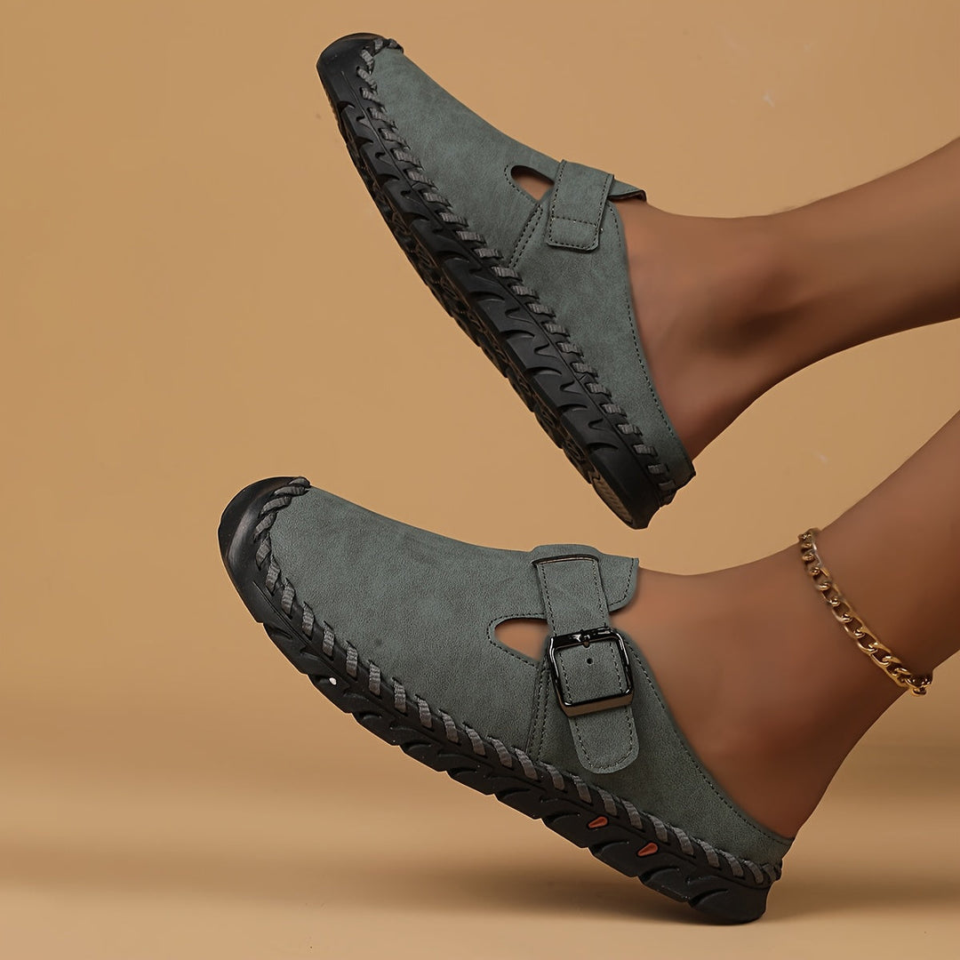 Violet | Buckle Comfort Clogs