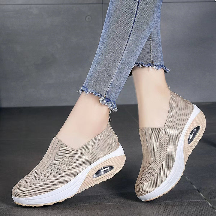 Maisie | Cushioned Knit Slip-On Shoes