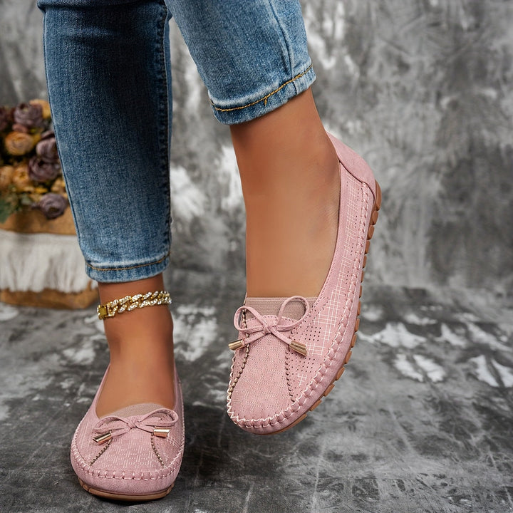 Polly | Soft Suede-Look Loafers