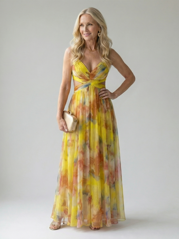 Carys | Soft Wrap Maxi Dress