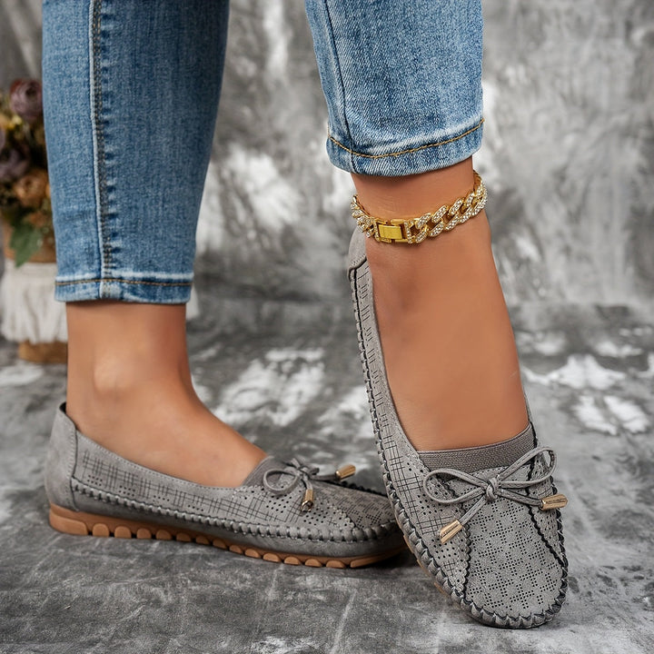 Polly | Soft Suede-Look Loafers