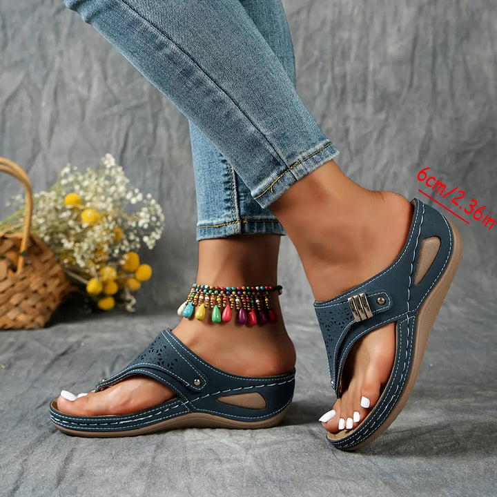 Posy | Elegant Wedge Sandals