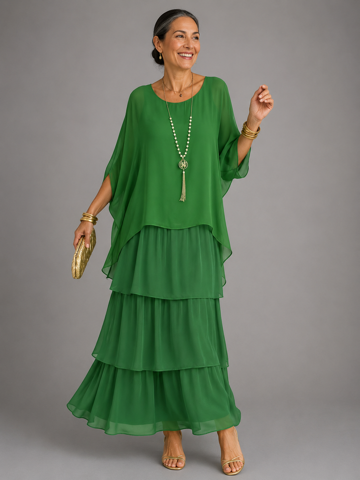 Bronwyn | Layered Flowing Maxi Dress