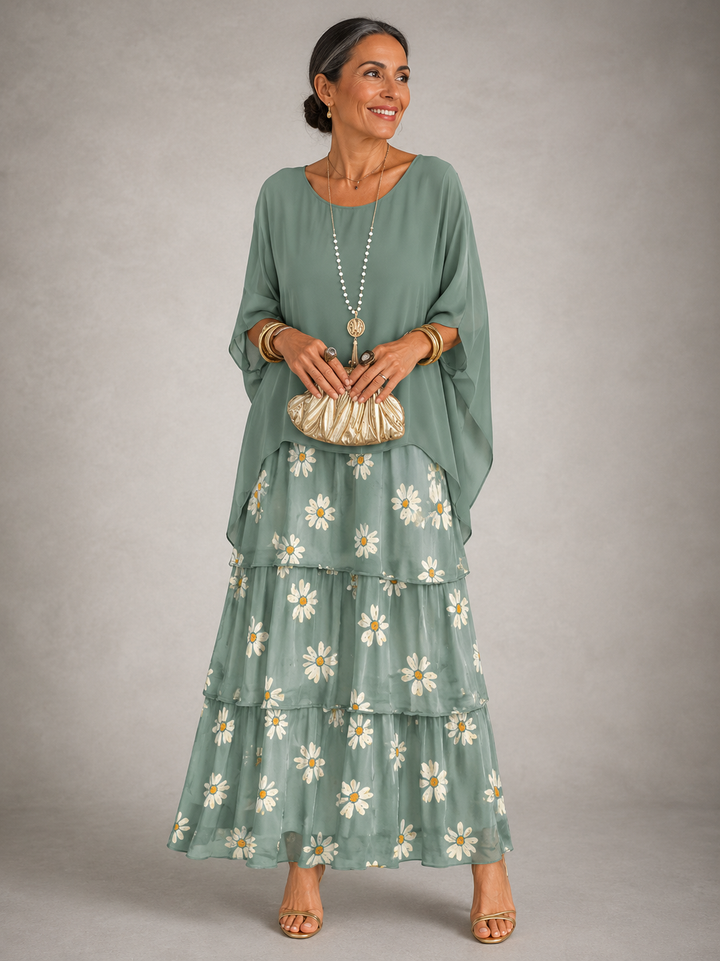 Bronwyn | Layered Flowing Maxi Dress