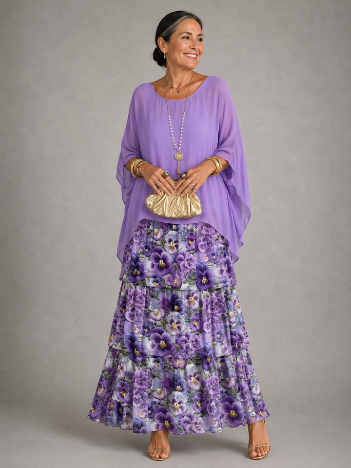 Bronwyn | Layered Flowing Maxi Dress