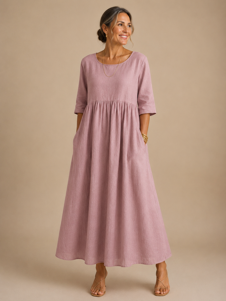 Larissa | Easy Everyday Midi Dress