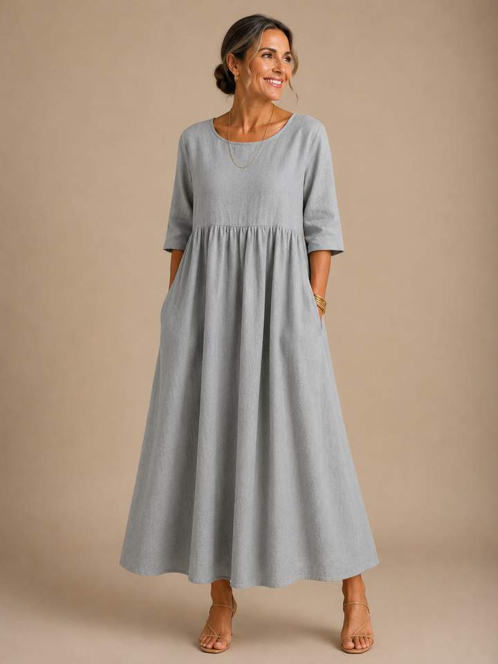 Larissa | Easy Everyday Midi Dress