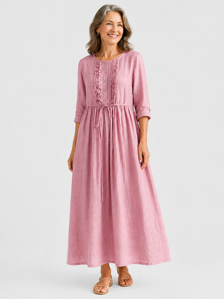 Magdalena | Softly Structured Midi Dress