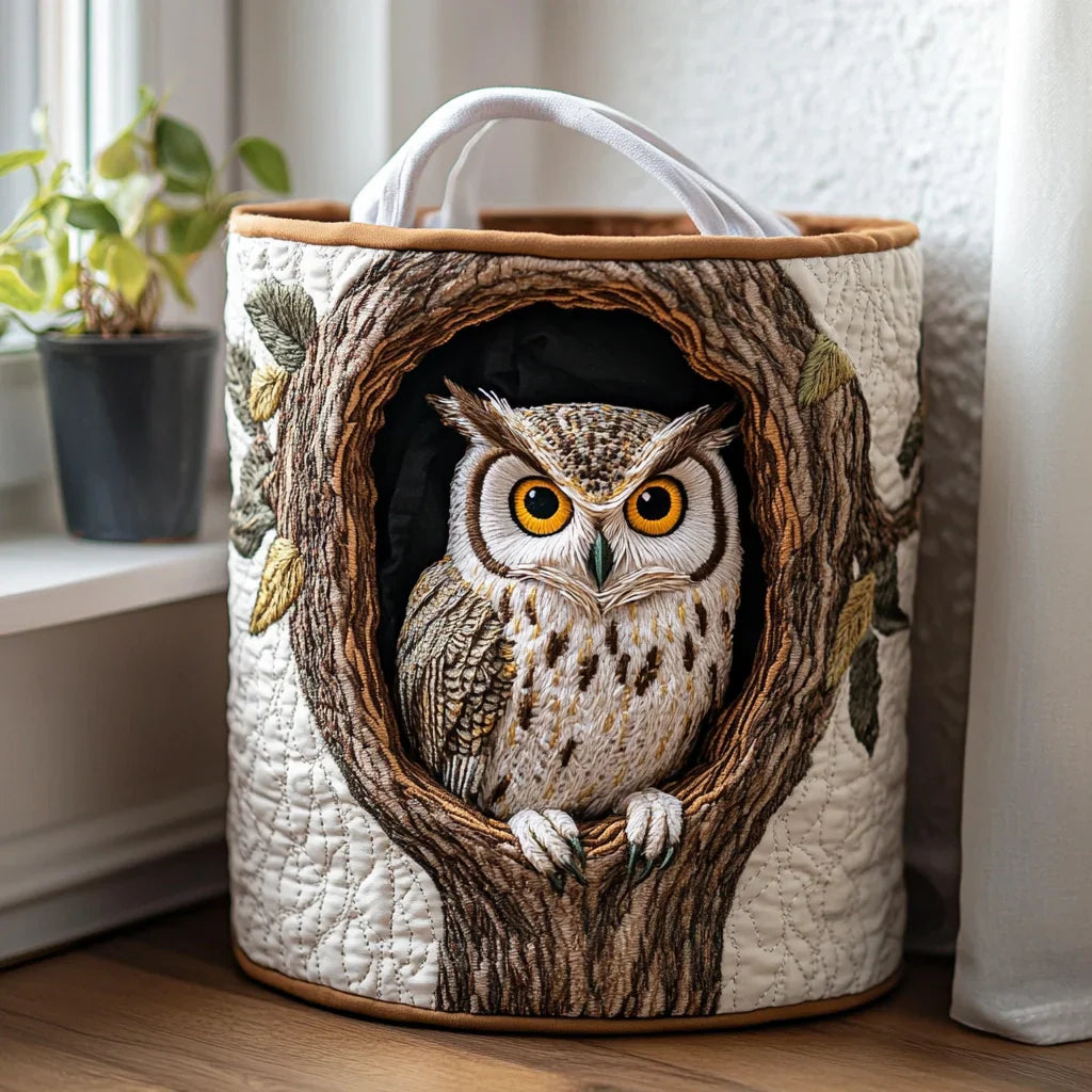 Rosie | Hand-Quilted Sheep Basket
