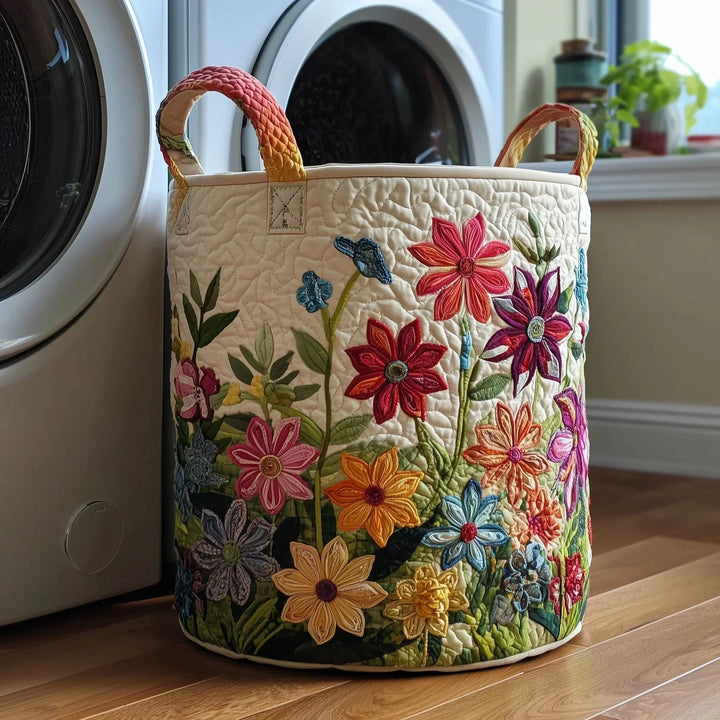 Rosie | Hand-Quilted Sheep Basket