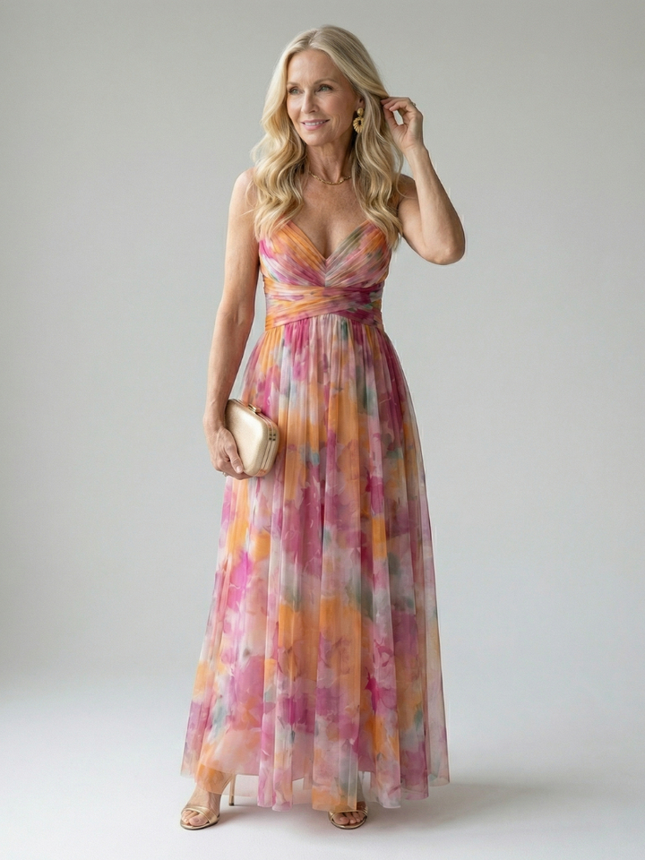 Carys | Soft Wrap Maxi Dress