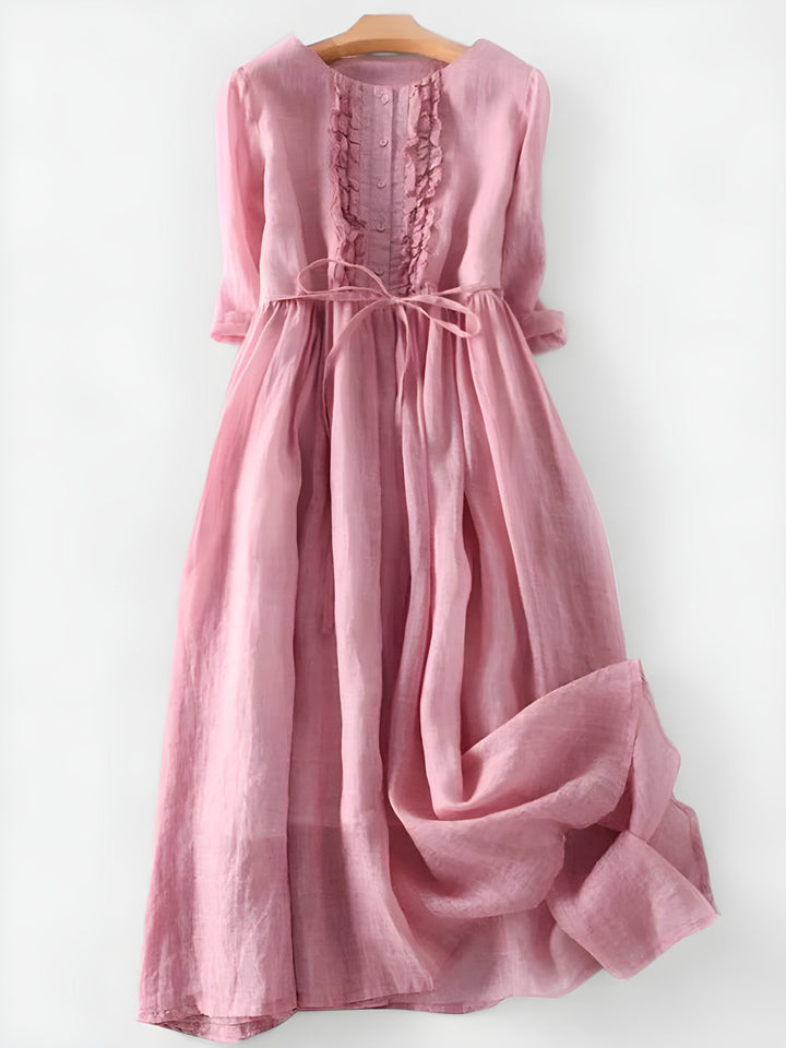 Magdalena | Softly Structured Midi Dress