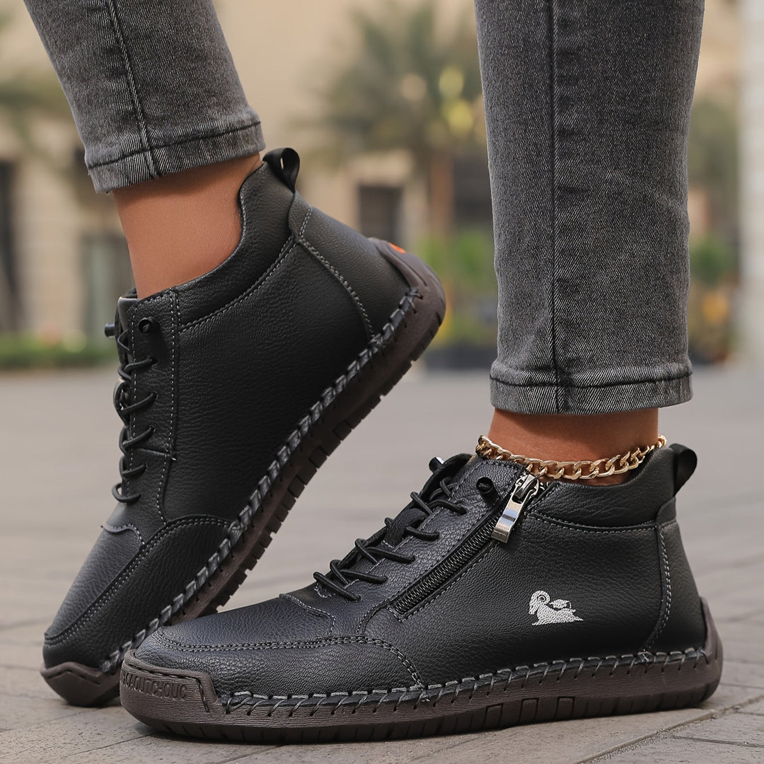 Opal | Wide-Fit Side-Zip Sneakers