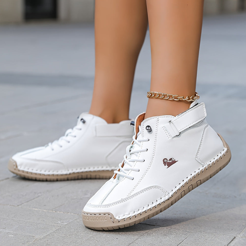 Heather | Ankle-High Comfort Sneakers