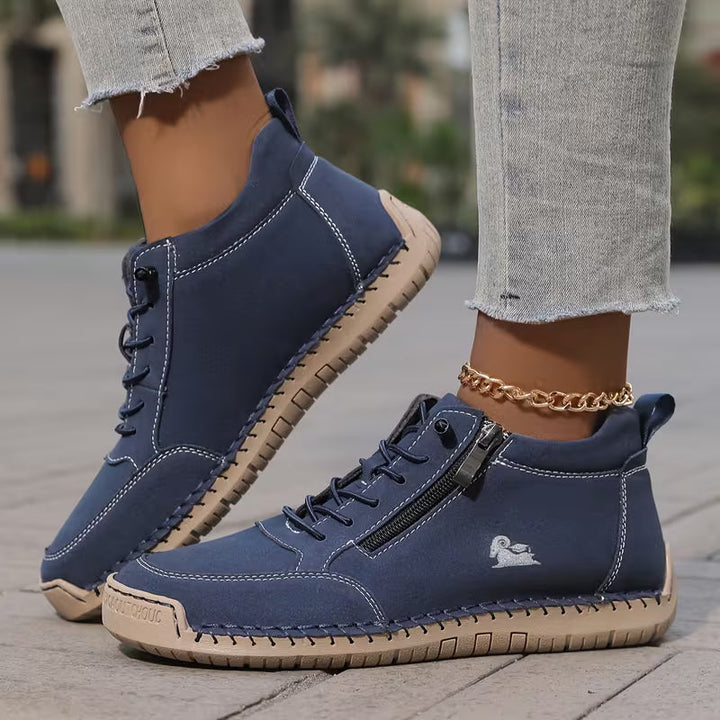Opal | Wide-Fit Side-Zip Sneakers