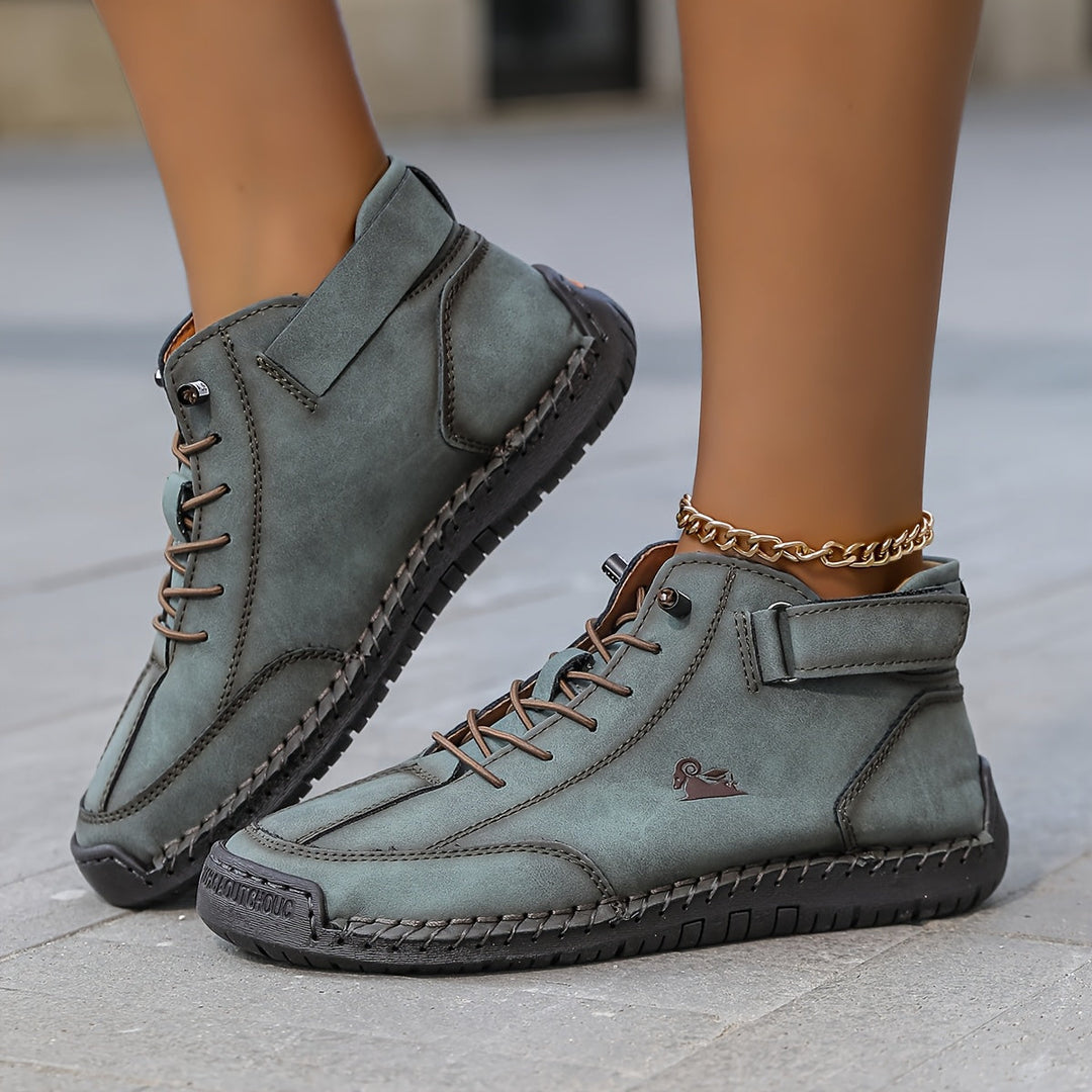 Heather | Ankle-High Comfort Sneakers