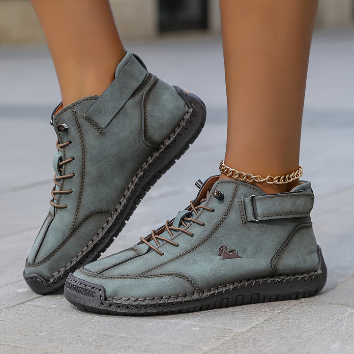 Heather | Ankle-High Comfort Sneakers