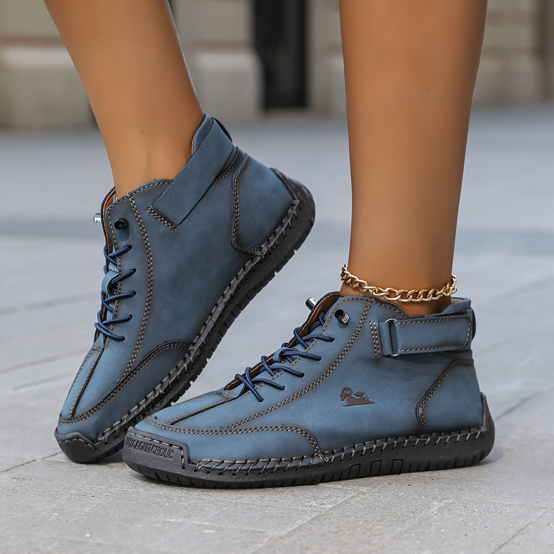 Heather | Ankle-High Comfort Sneakers