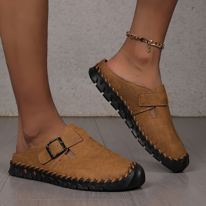Violet | Buckle Comfort Clogs