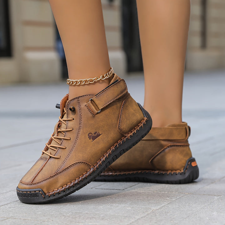 Heather | Ankle-High Comfort Sneakers