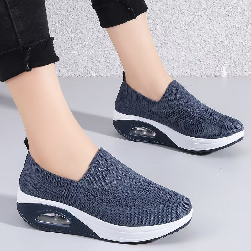 Maisie | Cushioned Knit Slip-On Shoes