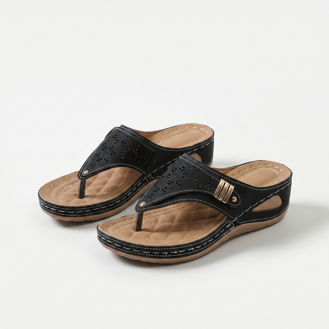 Posy | Elegant Wedge Sandals