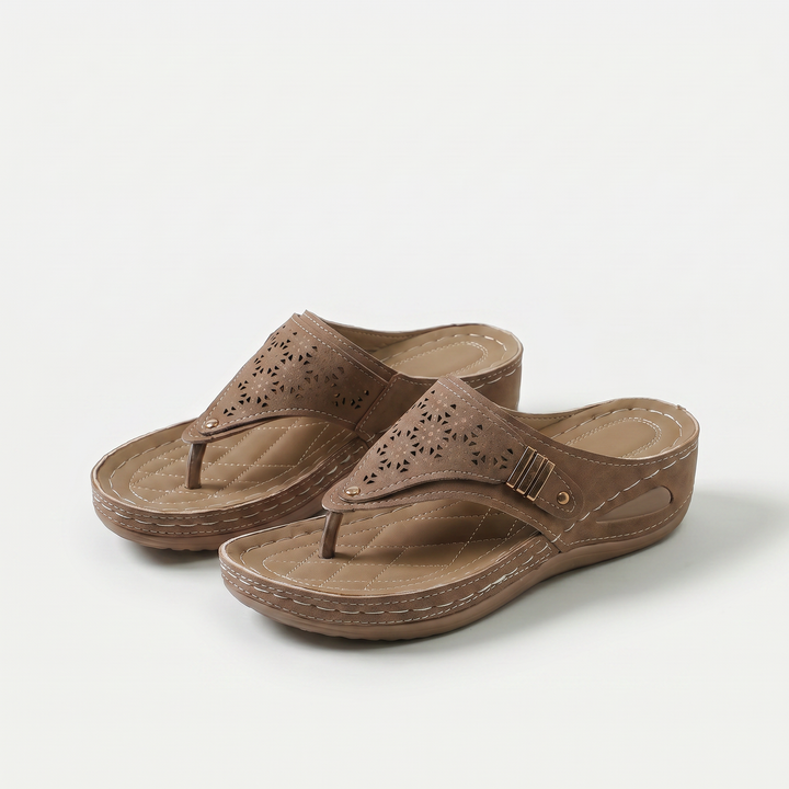 Posy | Elegant Wedge Sandals