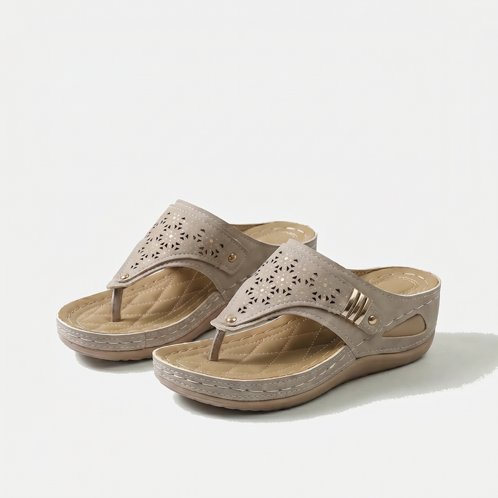 Posy | Elegant Wedge Sandals