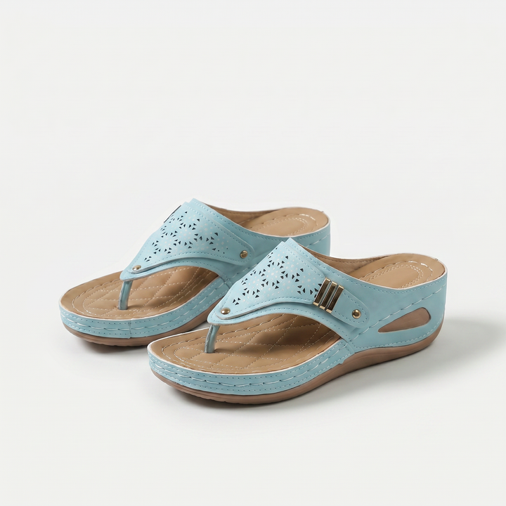 Posy | Elegant Wedge Sandals
