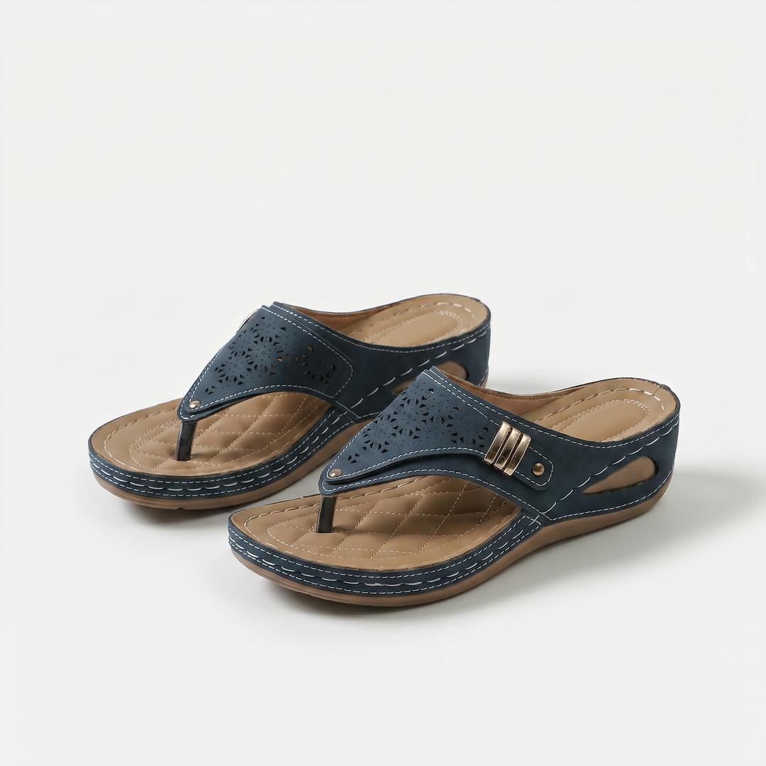 Posy | Elegant Wedge Sandals