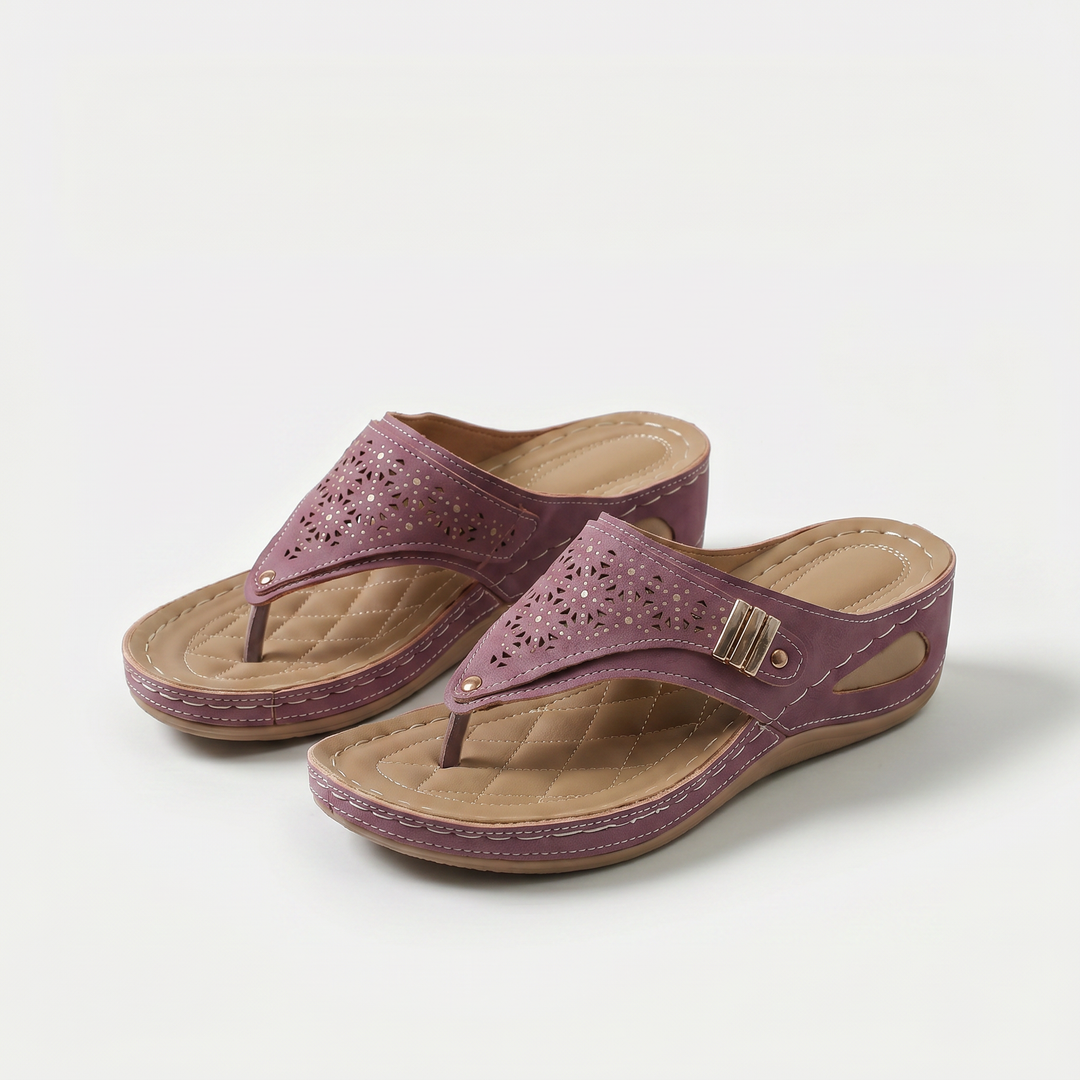 Posy | Elegant Wedge Sandals
