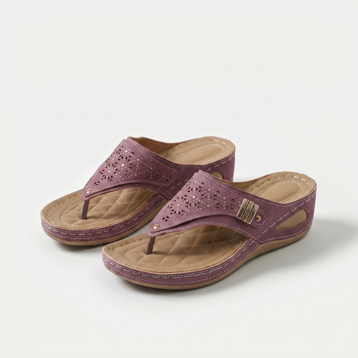 Posy | Elegant Wedge Sandals