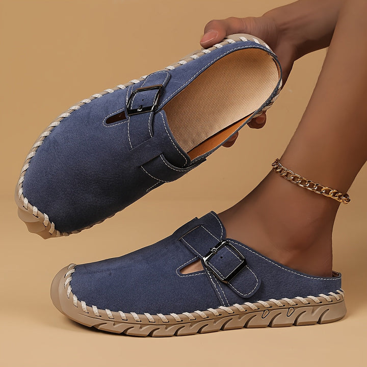 Violet | Buckle Comfort Clogs