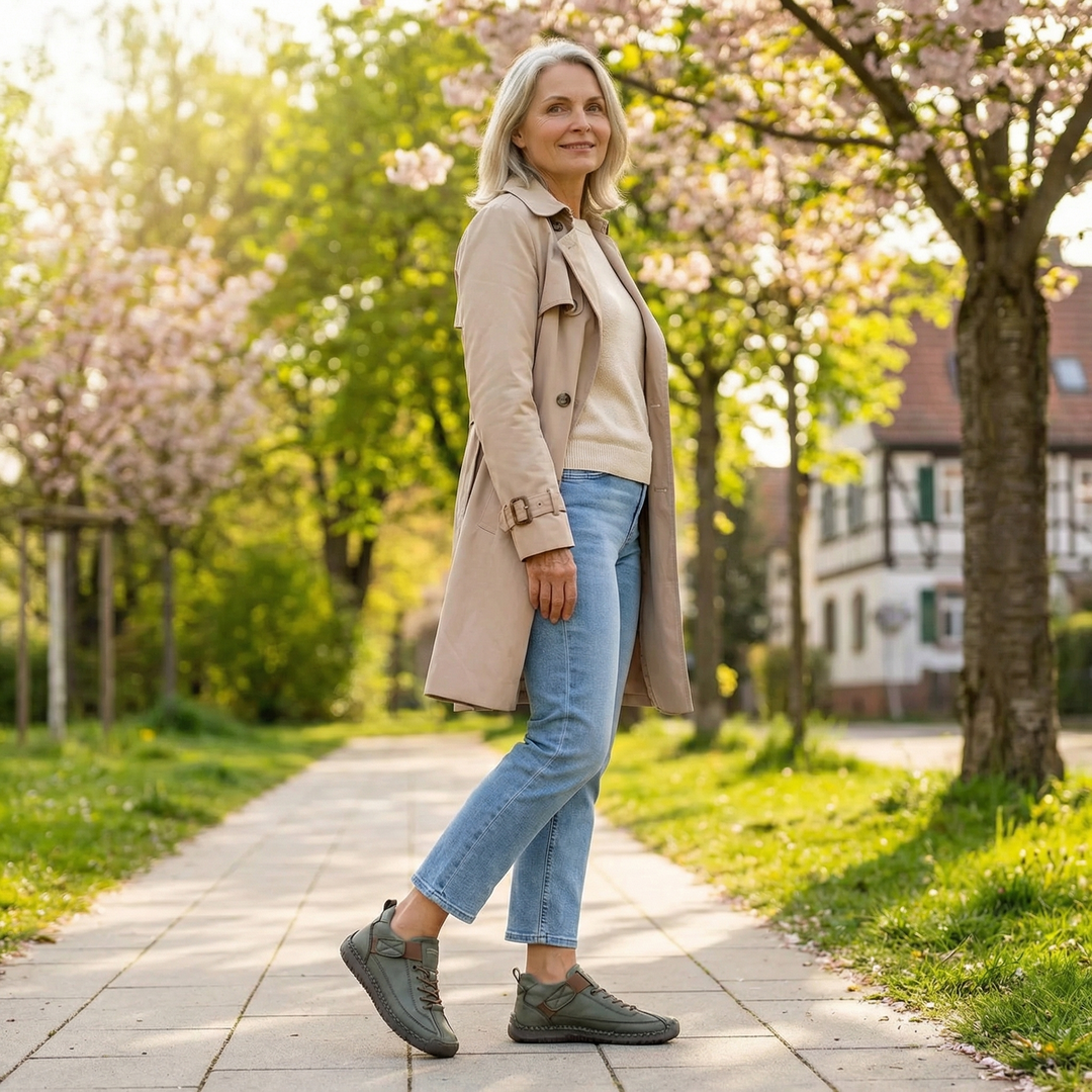 Holly | Cushioned Slip-On Sneakers