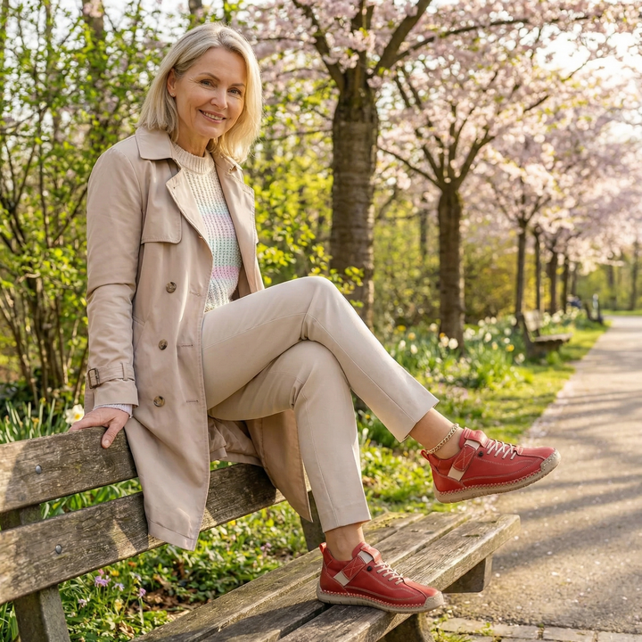 Holly | Cushioned Slip-On Sneakers