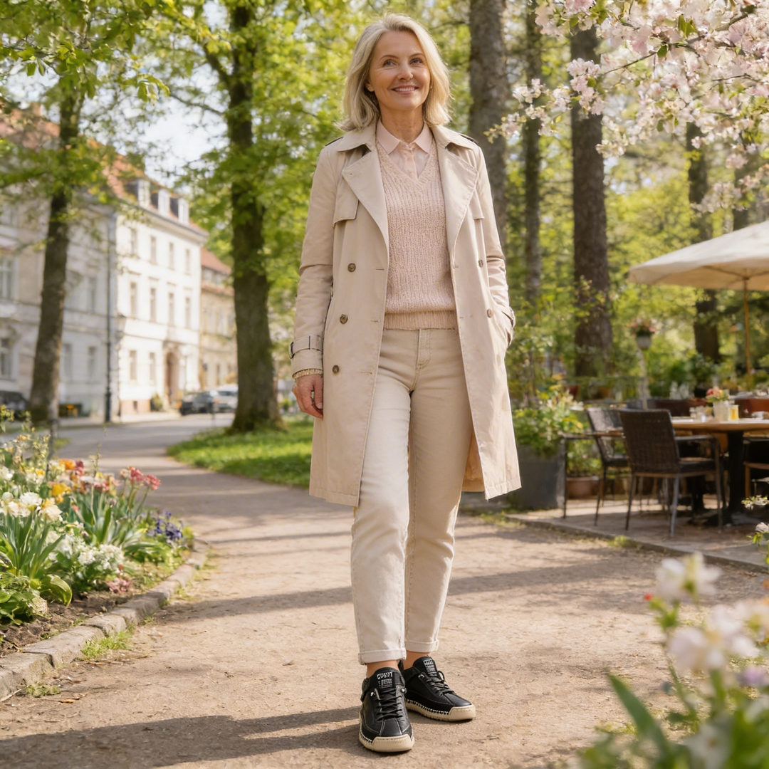 Holly | Cushioned Slip-On Sneakers